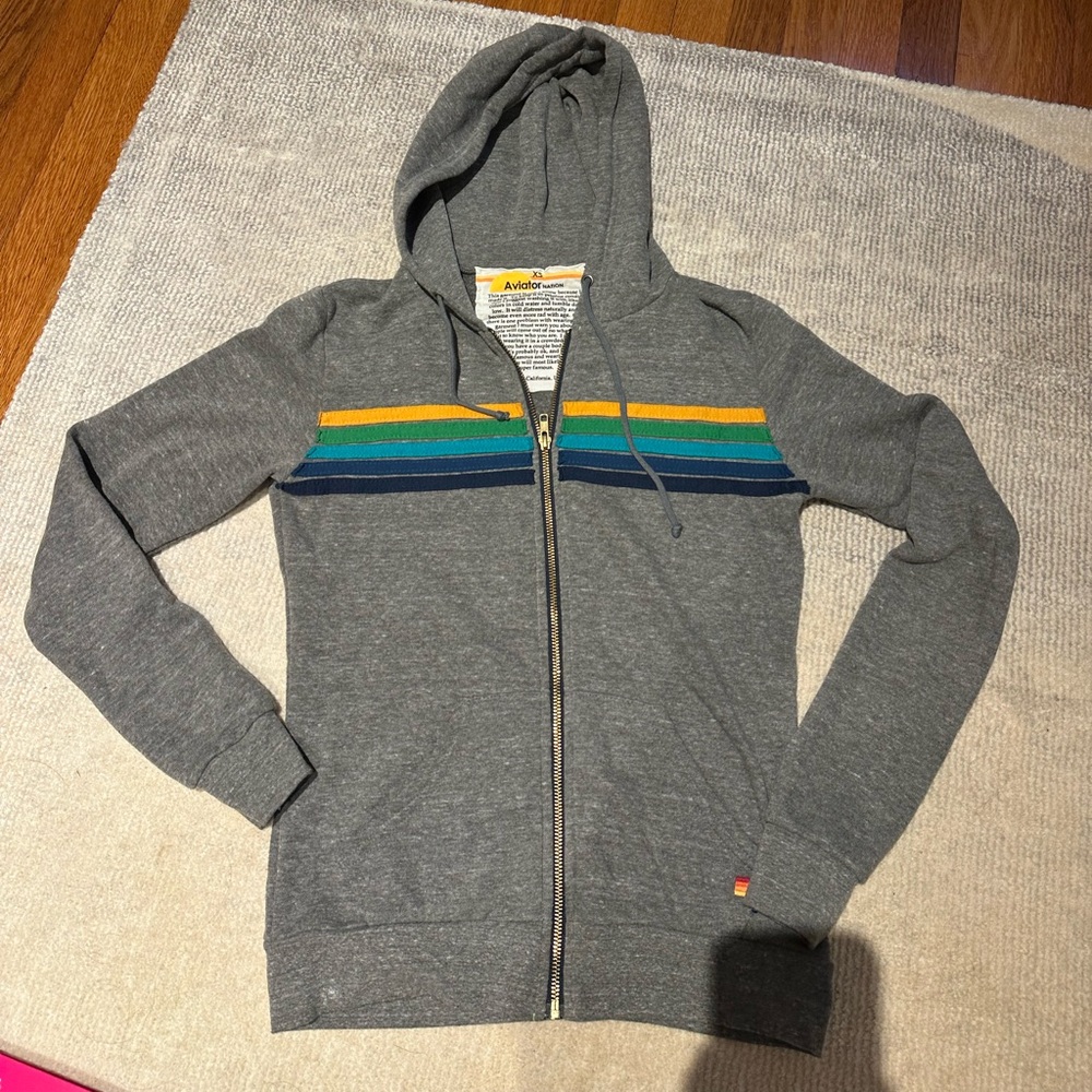 AVIATOR NATION ZIP UP XS